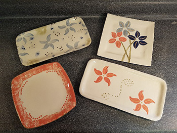 Clay Serving Platter